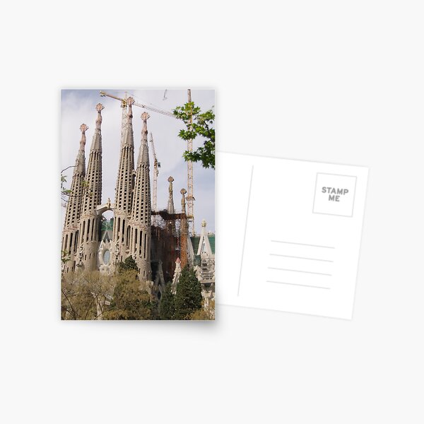 Sagrada Familia - Barcelona Postcard