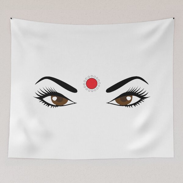 Item preview, Bindi or Bindhi Indian Desi Girl designed and sold by alltheprints.