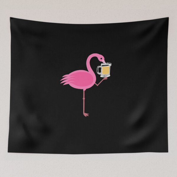 Item preview, Flamingo Funny Beer Lover Party designed and sold by JukeLox.