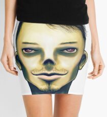 Zombie Boy Smiling Mini Skirt
