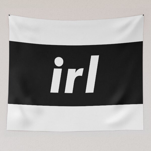 Item preview, IRL In Real Life Words Millennials Use designed and sold by ProjectX23.