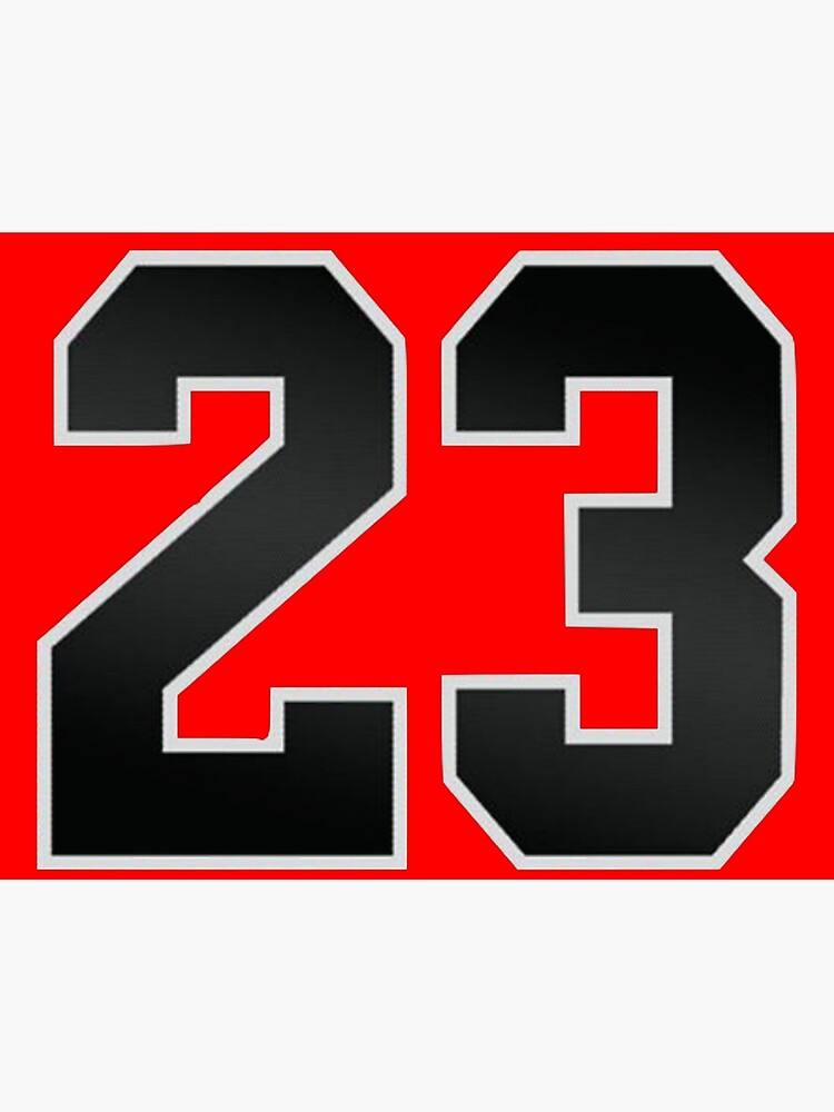 "Jordan 23" Canvas Print for Sale by tragiclucas Redbubble