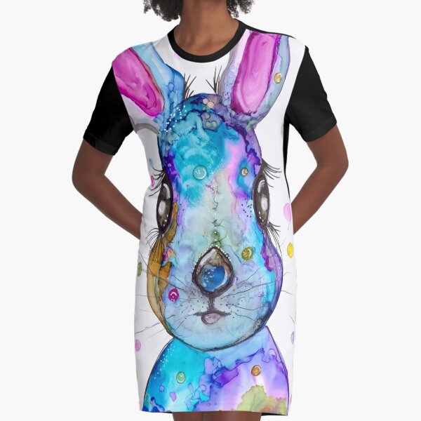 Abby Graphic T-Shirt Dress