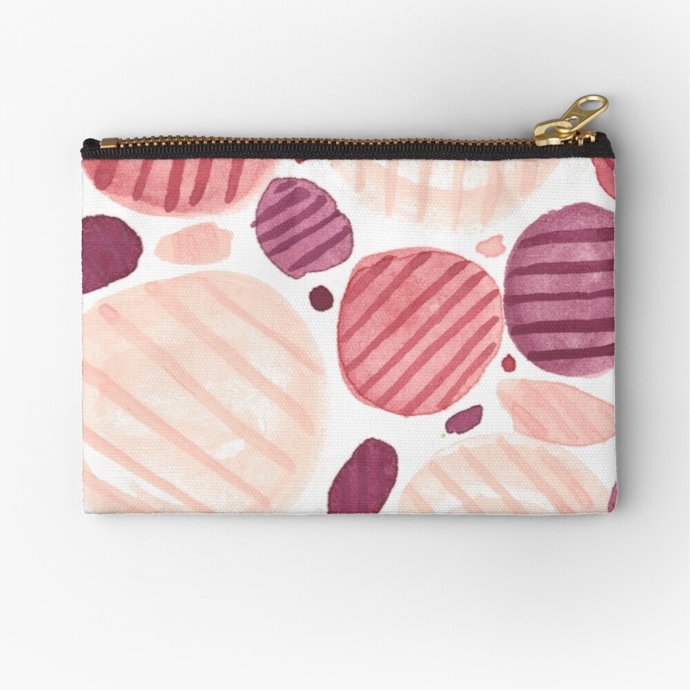 Pebbly Zipper Pouch