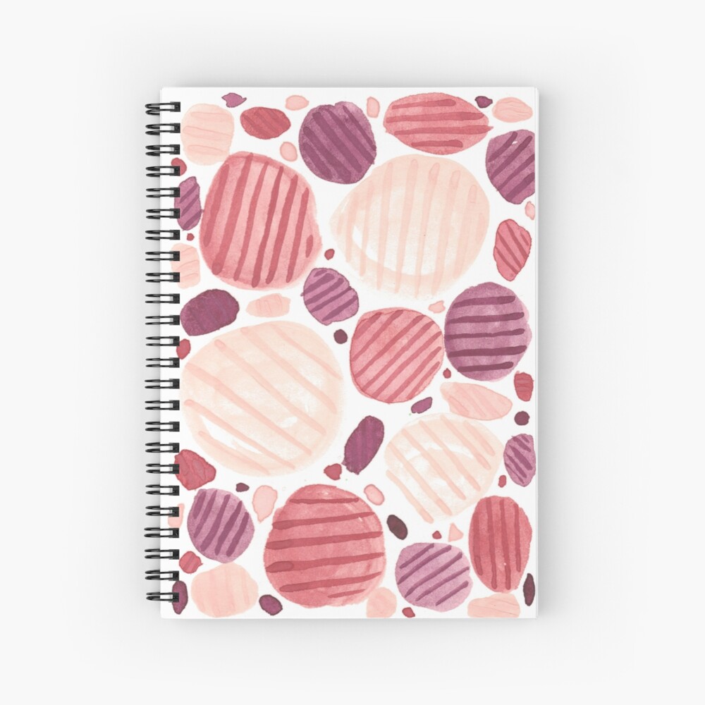 Pebbly Spiral Notebook