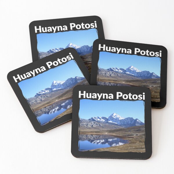 Item preview, Bolivia Huayna Potosi Mountain  - Andes Art designed and sold by LatinAmericaFocus.