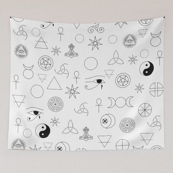Item preview, Witchcraft symbols  designed and sold by ValentinaHramov.