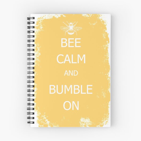 Item preview, Bee Calm and Bumble On: A Buzzworthy Yellow Design designed and sold by CharlieCreates.