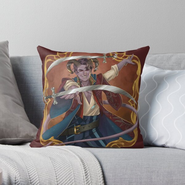 Circus Man Throw Pillow