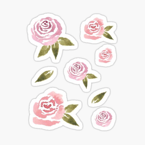 Vintage Roses - Victorian Scraps, Flower Stickers, Beautiful