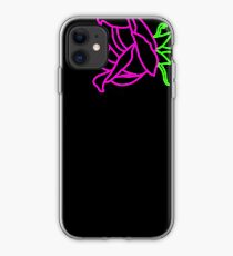Roses neon iPhone Case