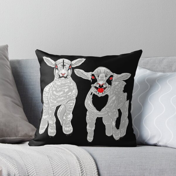 Aperçu de l'œuvre Agneaux en métal noir créée et vendue par SmokingSheep.