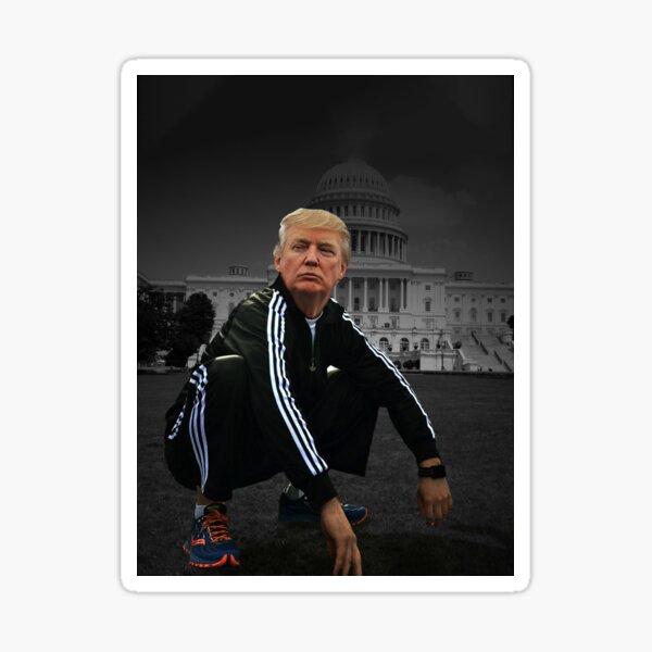 Squating Sticker