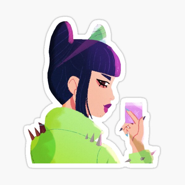 Paper Star Sticker