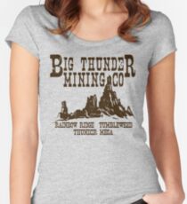 Big Thunder Mining Co Women's Fitted Scoop T-Shirt