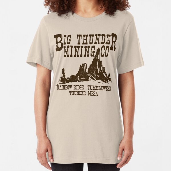 Big Thunder Mining Co Slim Fit T-Shirt