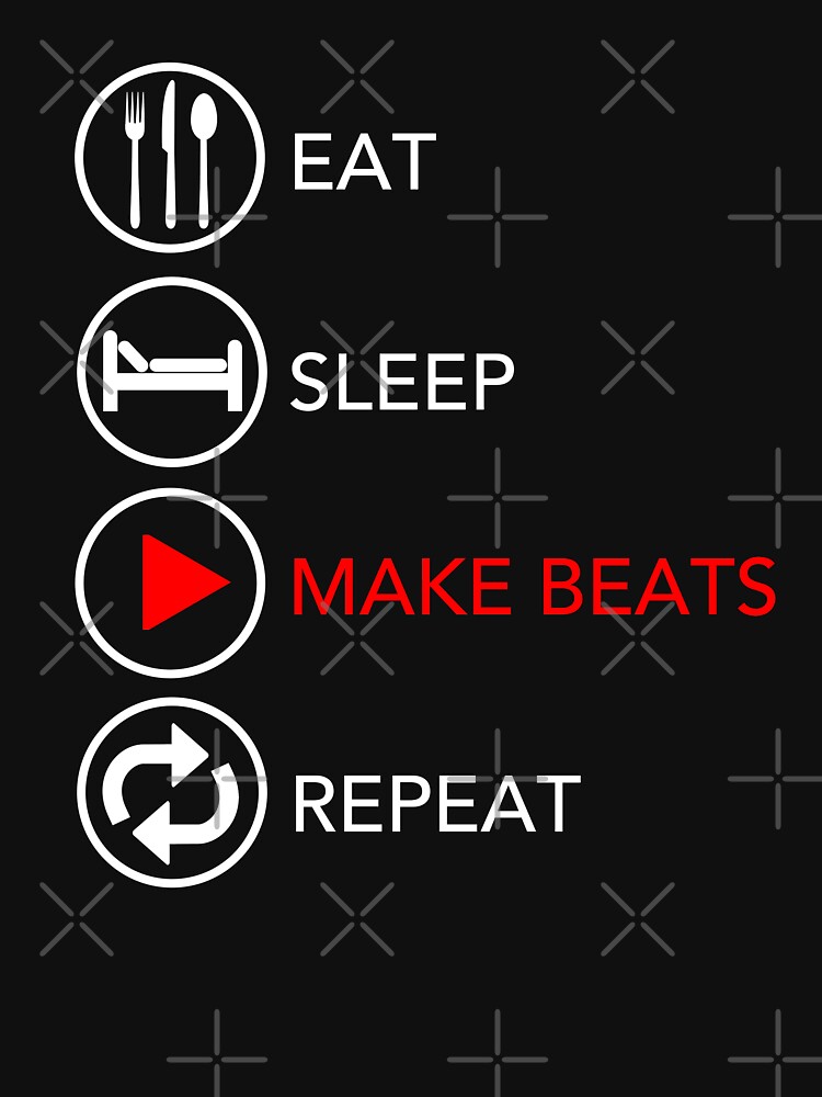Eat Sleep Make Mad Beats Repeat Music Producer T-Shirt Eat Sleep Make Mad Beats Repeat Music Producer T-Shirt