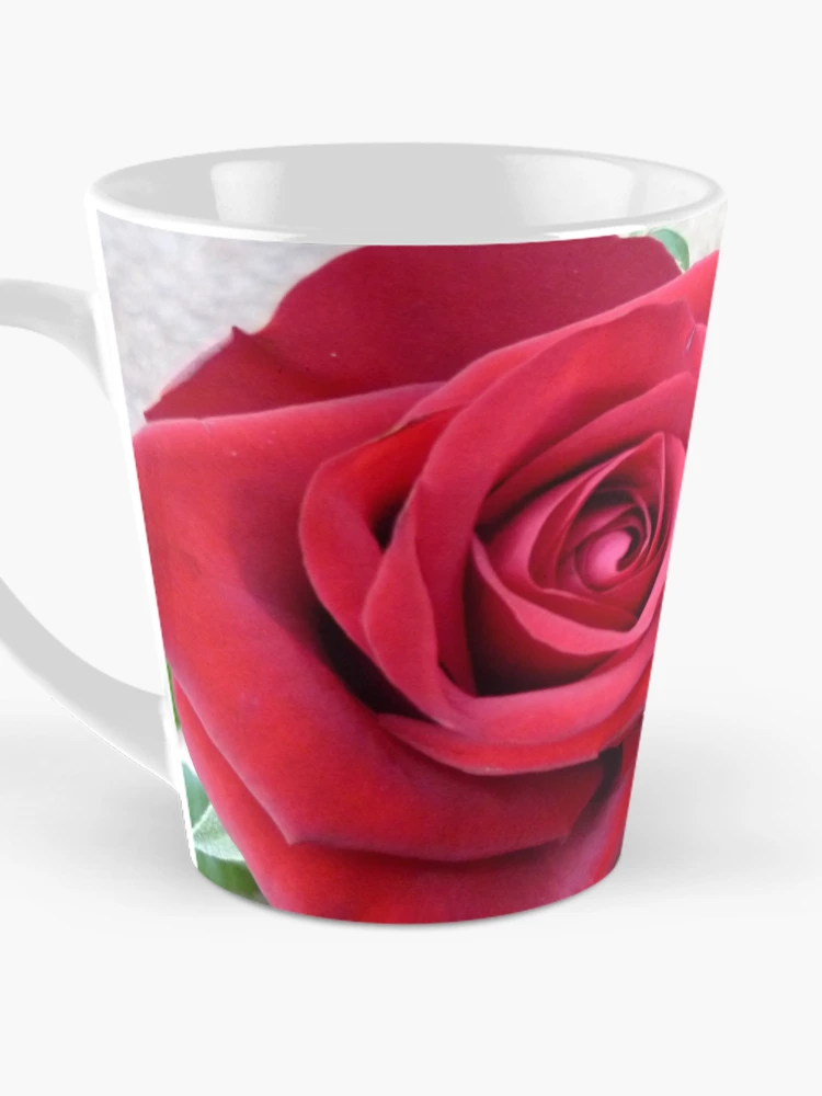 Thumbnail 3 of 4, Coffee Mug, Three Red Roses designed and sold by Vicki Spindler (VHS Photography).
