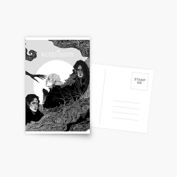Wicked Saints Postcard