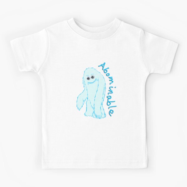 bumble abominable snowman t shirt