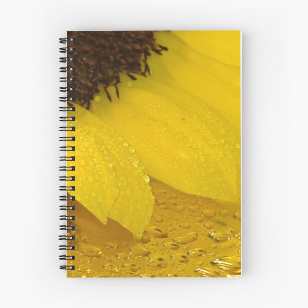 Item preview, Sunflower with Water Droplets designed and sold by 2CrabbySisters.