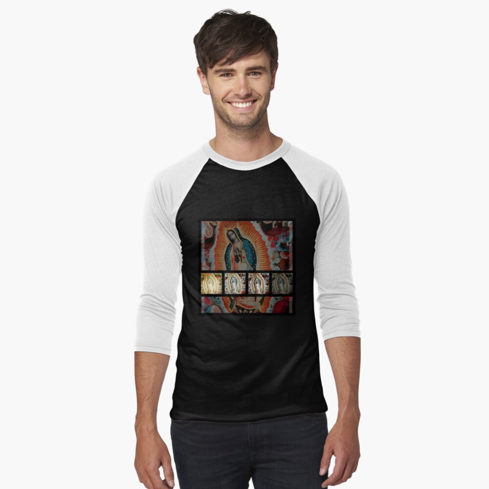 Item preview, Baseball ¾ Sleeve T-Shirt designed and sold by kinkatstyle.