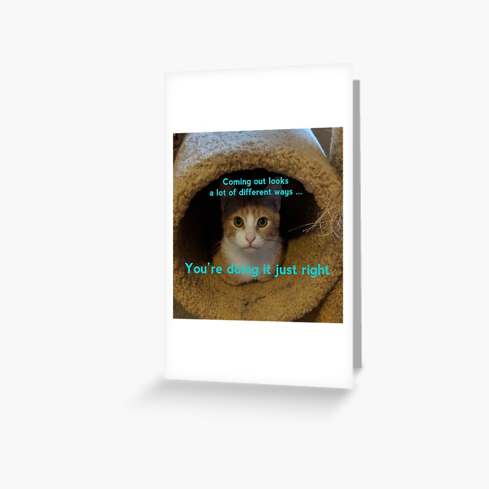 Item preview, Greeting Card designed and sold by ThinkAgainTC.