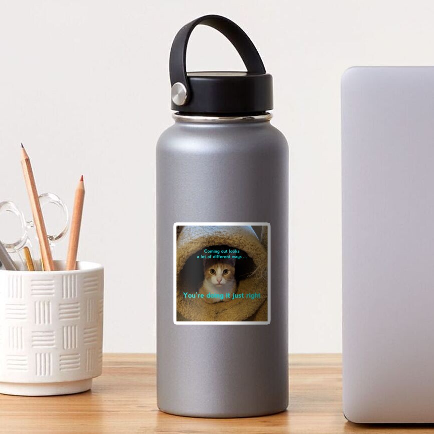 Item preview, Sticker designed and sold by ThinkAgainTC.