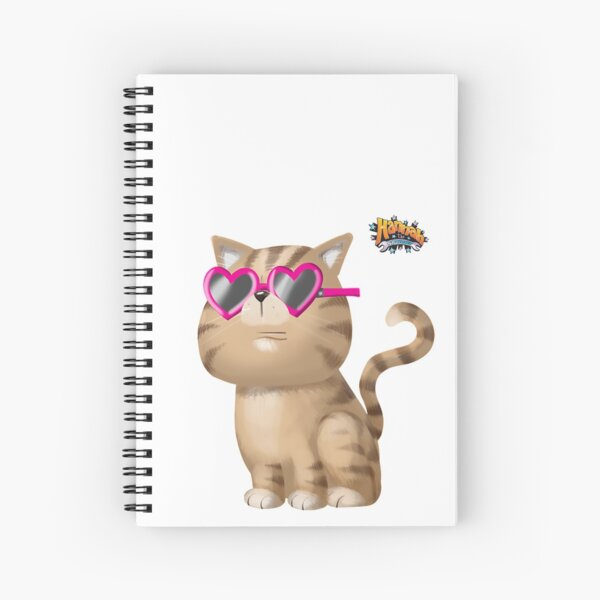 Cool Cat Spiral Notebook