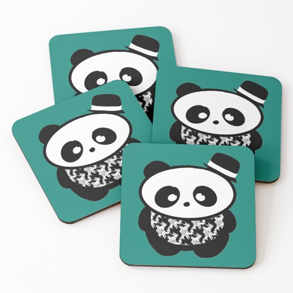 Item preview, Ska Panda Skank Bib designed and sold by weavernap.