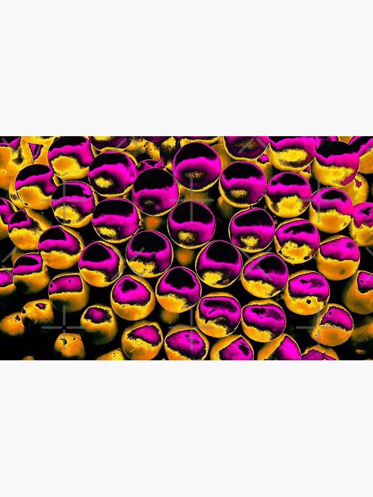 Toasted Orbs - Abstract Neon Pop Art - Photography by OneDayArt