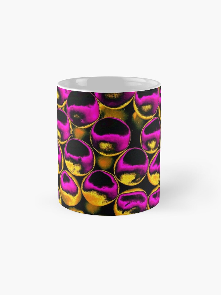 Alternate view of Toasted Orbs - Abstract Neon Pop Art - Photography Coffee Mug