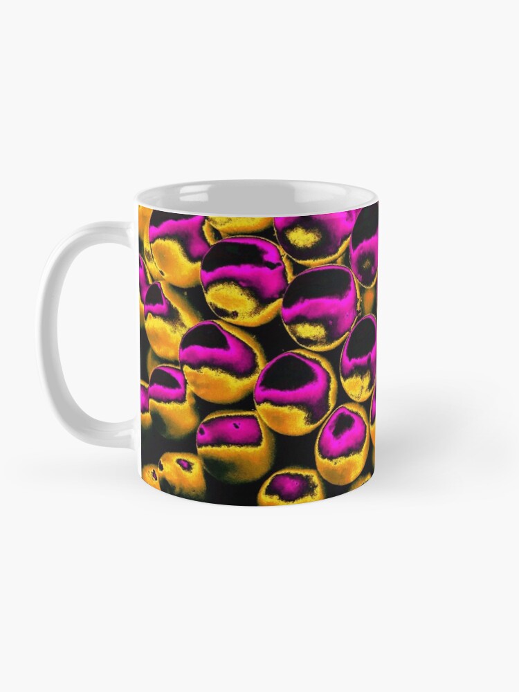 Alternate view of Toasted Orbs - Abstract Neon Pop Art - Photography Coffee Mug