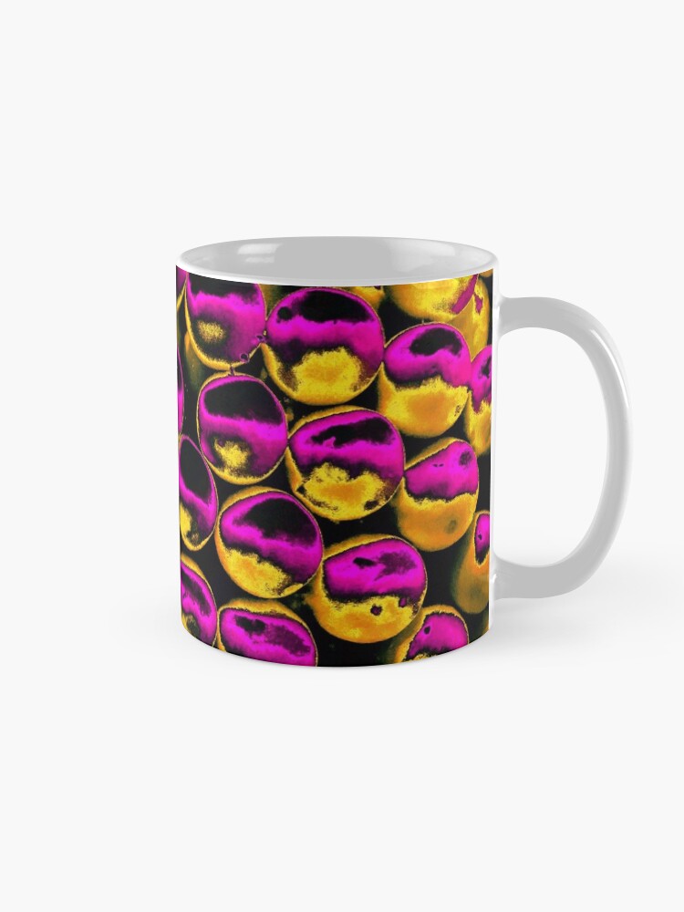 Alternate view of Toasted Orbs - Abstract Neon Pop Art - Photography Coffee Mug