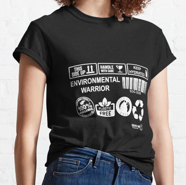 Environmental warrior (white) Classic T-Shirt