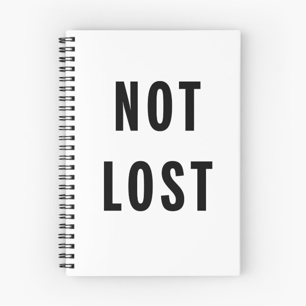 Item preview, NOT LOST designed and sold by MandWthings.