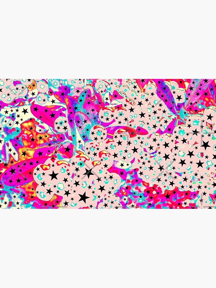 Thumbnail 6 of 6, Coffee Mug, Starry and Sweet - Galactic Stars Neon Art designed and sold by OneDayArt.
