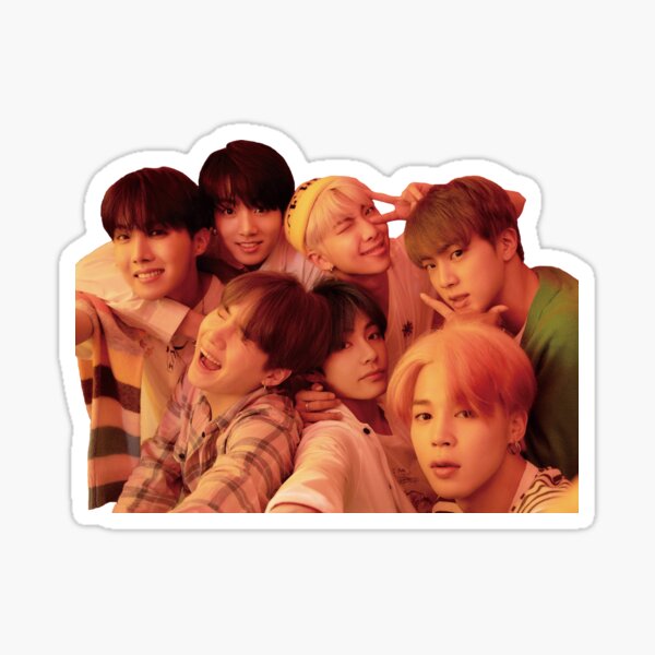 BTS MAP OF THE SOUL: PERSONA VERSION 1 // GROUP Sticker