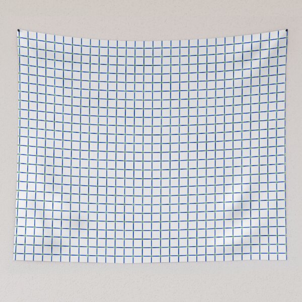 Item preview, pattern caro blue yellow designed and sold by nyco.