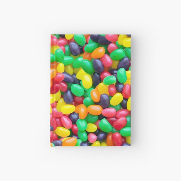 Jelly Bean Real Candy Pattern Hardcover Journal