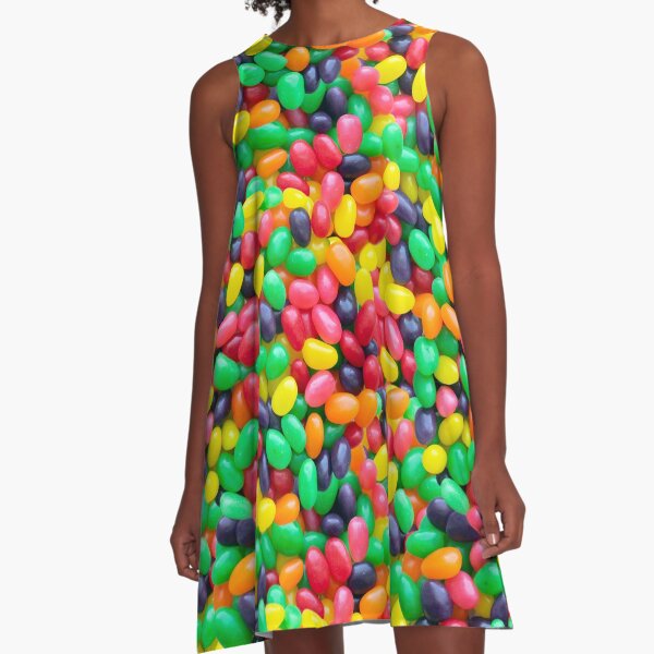 Item preview, Jelly Bean Real Candy Pattern designed and sold by patternsoup.