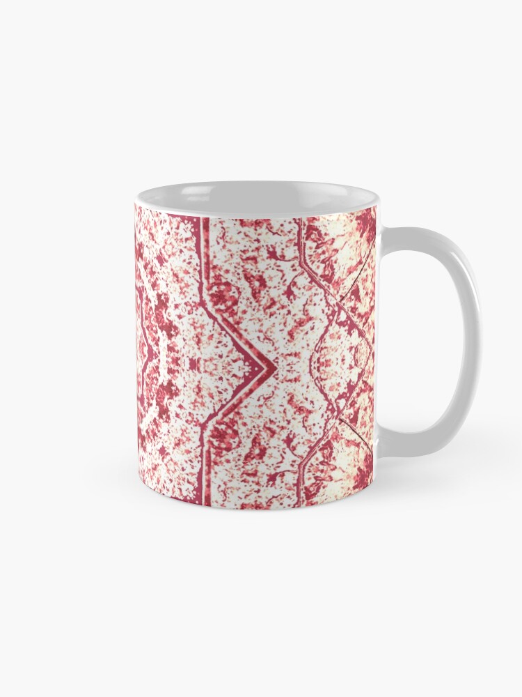 Alternate view of Gift for Yogi - Zen Pink Mandala Design - Yoga Present Mug