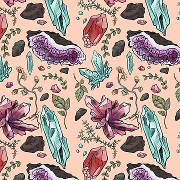 Artwork thumbnail, Gemstone Pattern by InkGator