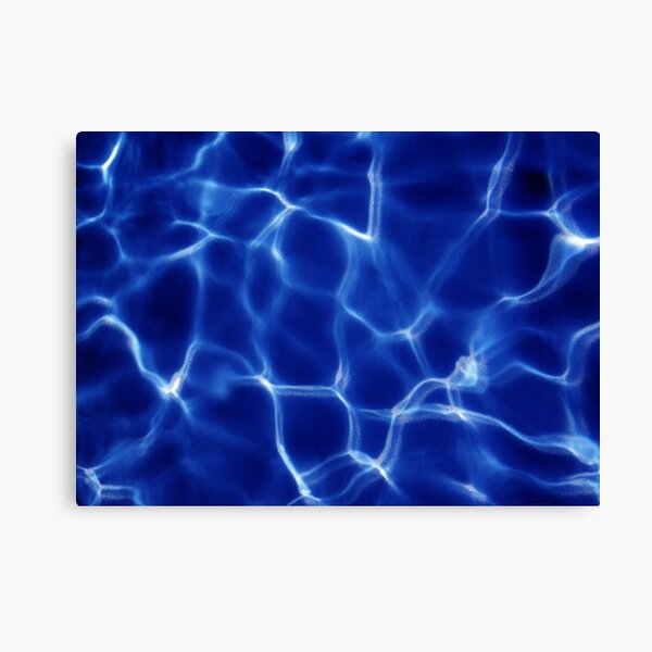 SUMMER BY THE POOL Canvas Print