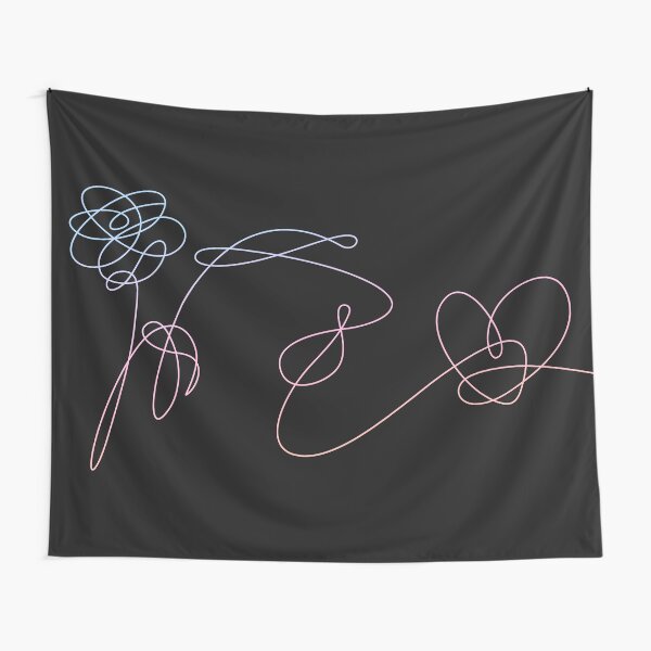 BTS Love Yourself Complete Flower Tapestry
