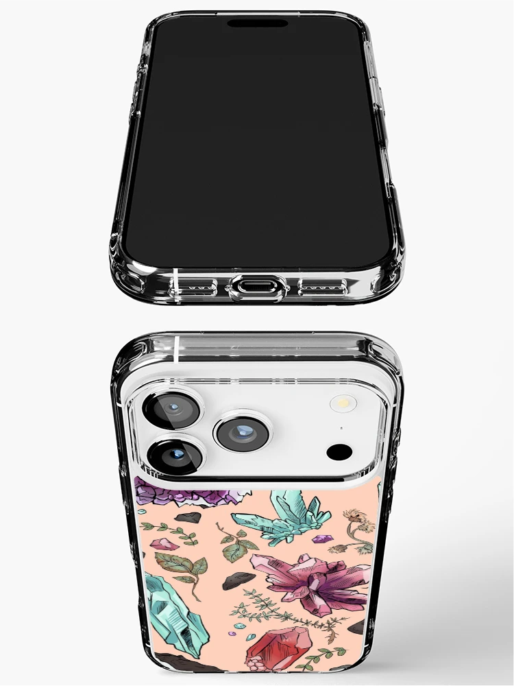 Thumbnail 3 of 5, iPhone Case, Gemstone Pattern designed and sold by InkGator.