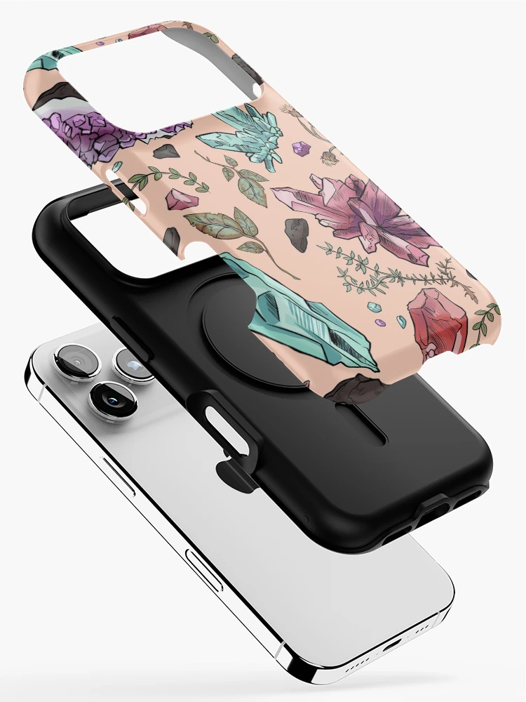 Thumbnail 2 of 4, iPhone Case, Gemstone Pattern designed and sold by InkGator.