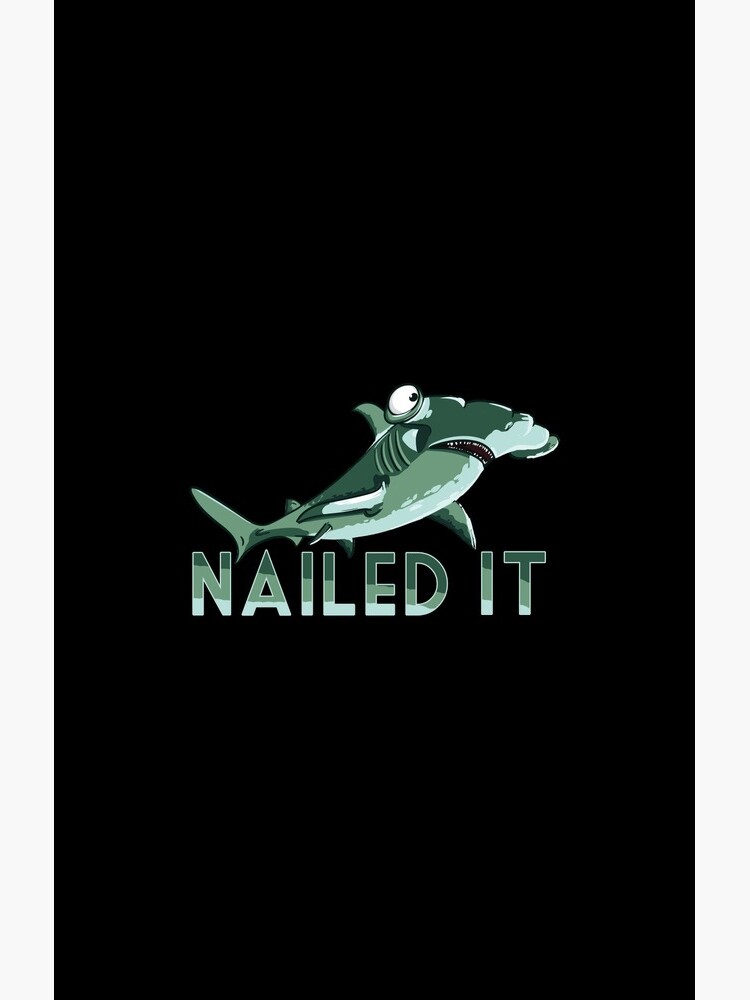 Vintage Style Hammerhead Shark Silhouette 2-6 Years Old Child Short-Sleeved Tee Shirt