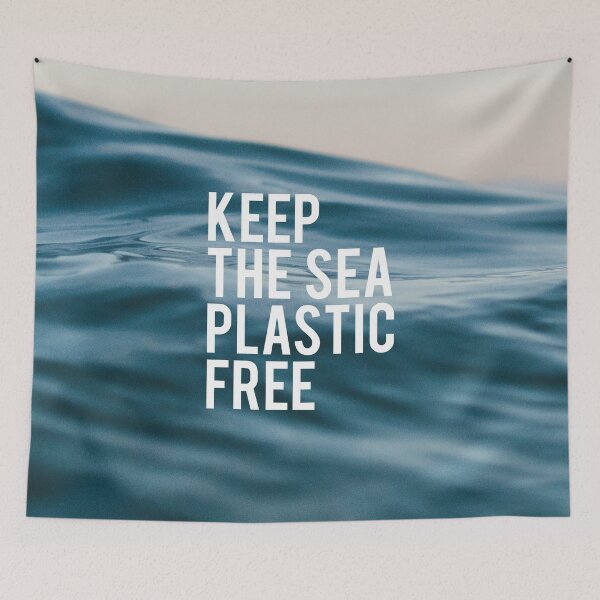 Item preview, Keep The Sea Plastic Free designed and sold by Isabelle-Anne.