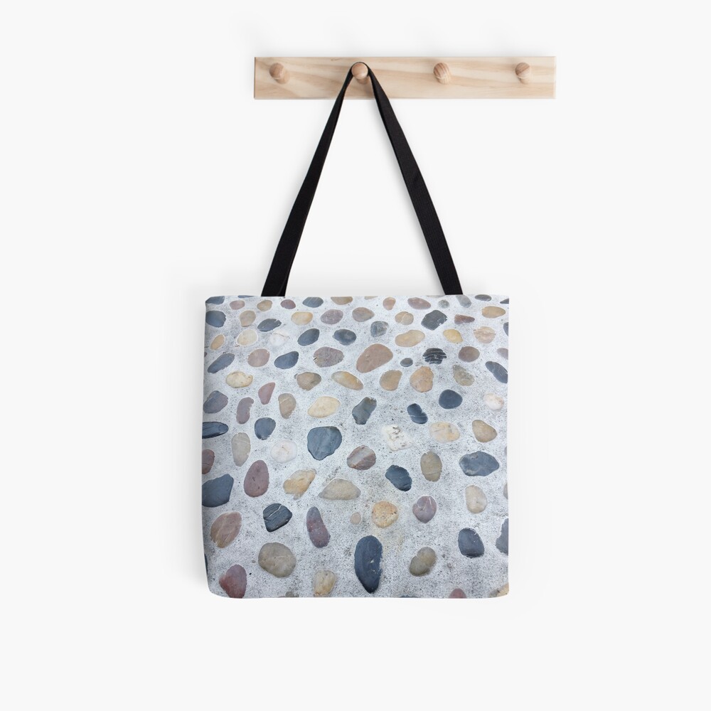 Minimalistic Gift - Stones and Pebbles Design Tote Bag